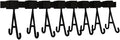 11-1/4" Ultrasonic Cleaner Bar Rack with 8 Hooks Jewelry Making Cleaning Tool