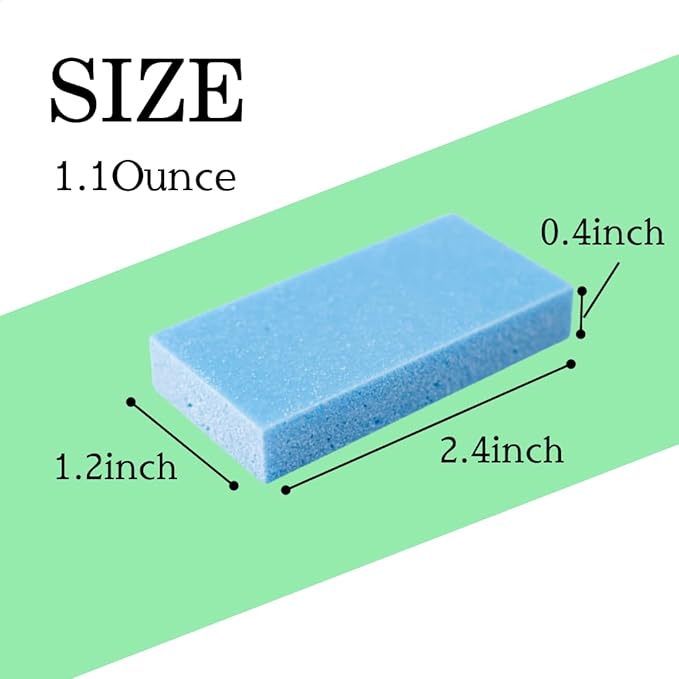 Rust Eraser for Knives Kitchen Stoves Wood Finish and Bicycles Multi Purpouse Cleaning Rubber Eraser Remover Dirt Stains (Coarse) Made in Japan, Set of 2