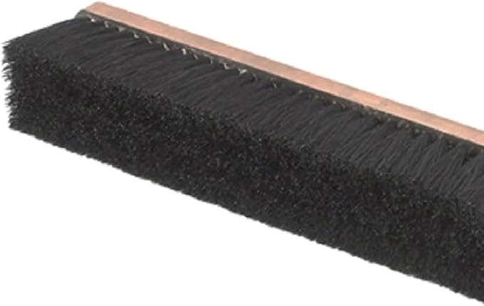 PRO SOURCE Tampico-Bristle Push Broom Head with Threaded Wood Block: 24" Wide