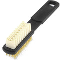 Suede & Nubuck 2 Ways Leather Larger Brush Cleaner (1 Pack, Longer Wires [Larger Surface])