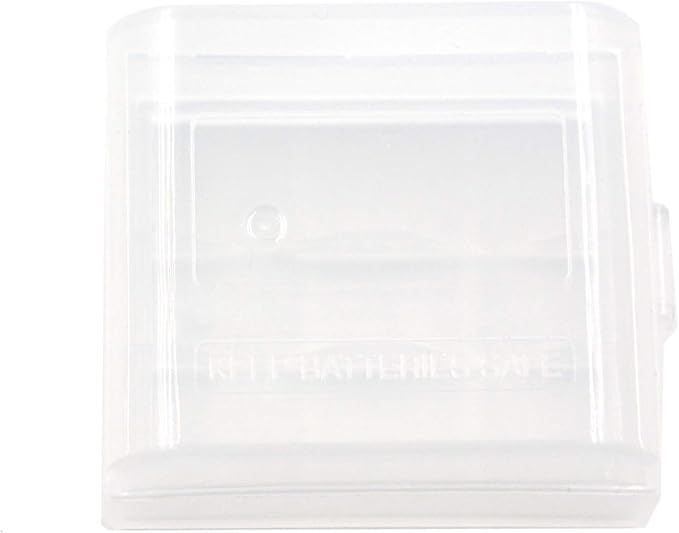 Storage Case, Pack of 6 CR123A/16340 Battery Organizer, Environmental Protection Plastic Material, Portable, 6.0 Count