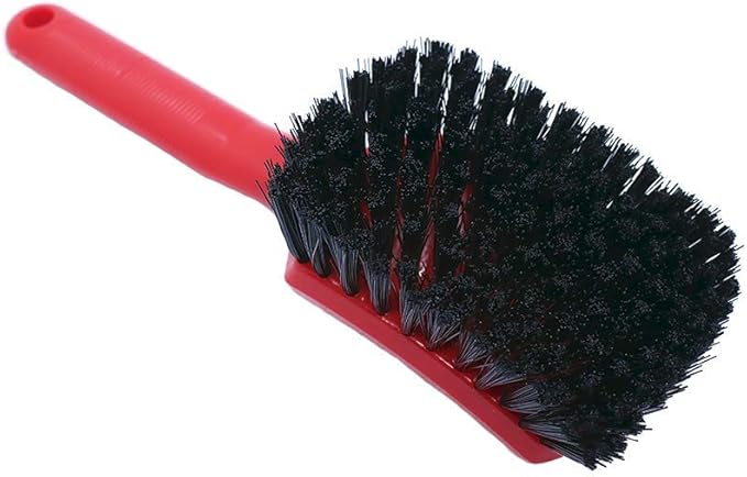 SONAX Intensive Cleaning Brush | Durable Scrub Brush for Interior & Exterior Car Detailing | Upholstery, Carpet, Vinyl, Rubber & Floor Mats | Ergonomic Handle | 491700