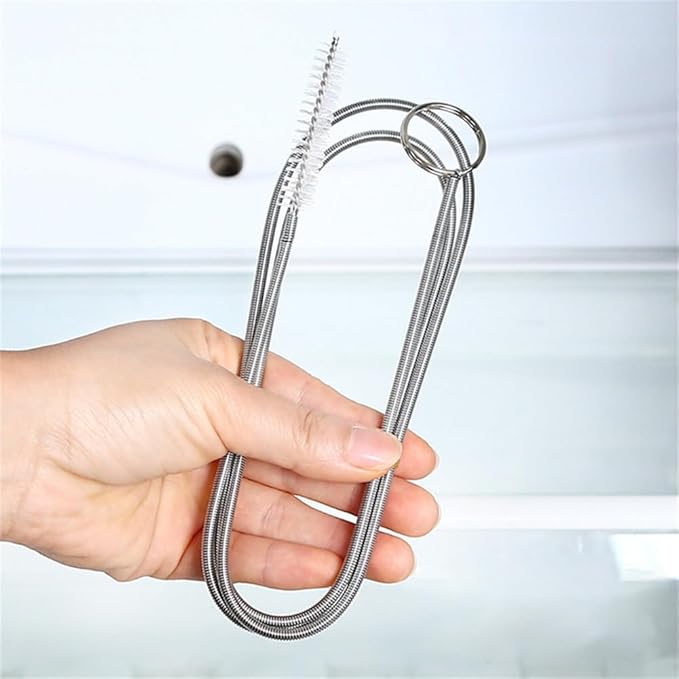 Long Wire Brush sunroof Drain Cleaning Tool for car and Fridge 60-inch X 2/5 inch,2 Piece