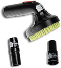 1.25 inch Pet Hair Vacuum Attachment – Dog & Cat Grooming Tool Compatible with Shop Vac, Bissell, Shark, Hoover, Eureka, Dirt Devil, Kenmore, and More (Pet Grooming Brush Tool)