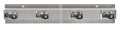 Ex-Cell Kaiser 333-4 SS Stainless Steel Mop and Broom Holder with 4 Rubber Cams, 24" Width x 3" Depth x 4" Height
