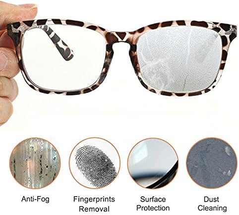 Muka 100 Pcs Custom Microfiber Cleaning Cloth 6X6 Inch Full Color Printed Microfiber Cloth Promotional Item for Eyeglasses Lenses Electronics and Screens-5.9" x 5.9"