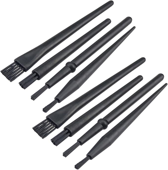 OUNONA 8-Piece Cleaning Brush Set Static Brush Kit for Electronics Keyboard Repair Cleaning Tools