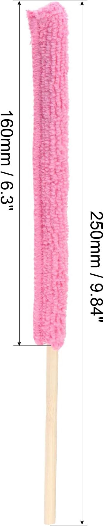 Microfiber Hand Dusters Washable Dusting Brush,12 Pcs Microfiber Detail Duster Sticks Mini Dusters Crevice Cleaning Tool for Gap Dust Cleaner for Car Vent/Blind/Fan/Air Conditioning/TV