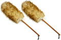 Alta Dusting Products (Qty. 2) - 25" Premium Australian Lambs Wool Duster with Leather Hanging Strap.