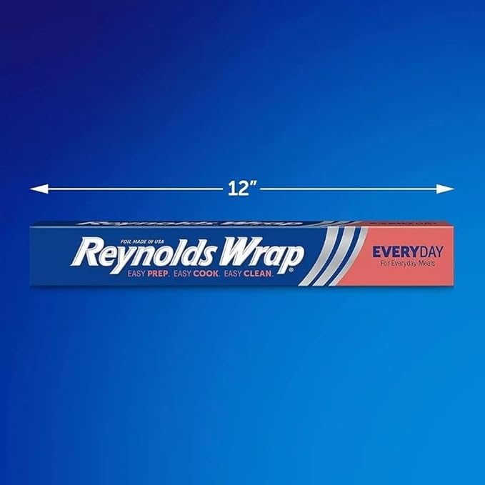 Reynolds Wrap Aluminum Foil (30 Sq Ft , Pack of 6)