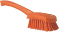 Vikan 41927 Brush,Washing,Stiff,10",PP/PBT,Orange
