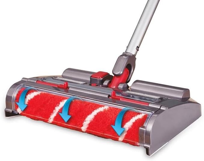 Voom VMSWP-MC4 Rechargeable Sweeper Bagless Cordless No Filter Red/Gray