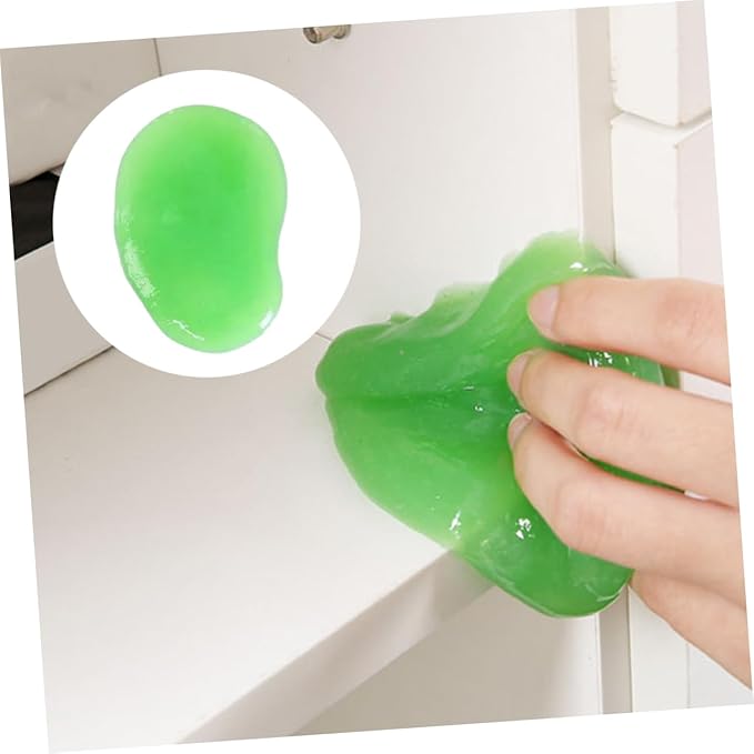 Housoutil Keyboard Cleaning Gel for Computer and Laptop 20 PCS Dust Remover Gel for Electronics Detailing Cleaning Non-Toxic and Reusable Random Color