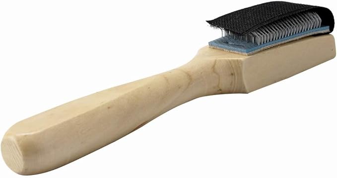 BinaryABC Dance Shoes Brush,Shoes Cleaner Brush,Suede Sole Wire Shoes Wood Cleaning Brush Cleaners 2Pcs