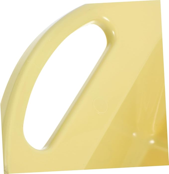 BESPORTBLE 2pcs Small Handheld Dustpan Set with Handle, Plastic Tabletop Cleaning Dustpan for Home, Portable Household Multi-use Trash Dust Pan in Lime Yellow