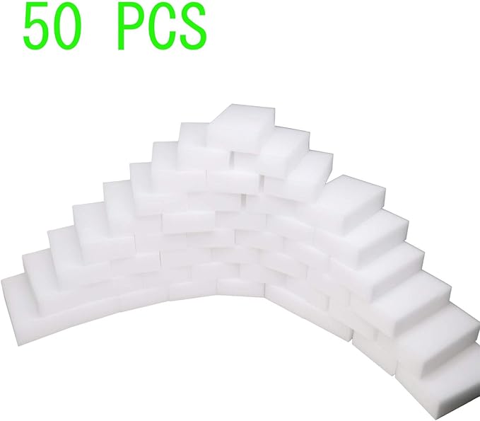 50 Pcs/lot Magic Sponge Eraser Multi-Functional Melamine Foam Cleaner 100x60x20mm