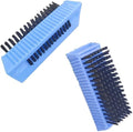 2PCS Nail Brush Surgical Scrub Brushes Two-Sided Stiff Hand and Nail Brush Non-Disposable Sterile Hand Scrubber with Nail Cleaner Hand and Nail Cleaning Brush Fingernail Brushes Nail Scrub Brushes