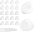 50pcs Entry Door Frame Plugs, 5/16" x 1/4" Diameter Door Window Screw Hole Plugs with Cleaning Brush for ODL/Western Reflection Frame Waterproof & Durable (White)