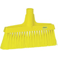 Vikan 31046 Broom,Lobby,Soft/Stiff,10.25",PP/PET,Yellow