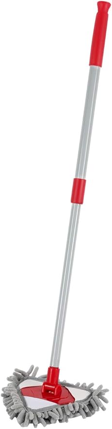 Mini Housekeeping Cleaning Microfiber Chenille Extension-Type Mop, Little Helper's Dust Mop,Toddler Pretend Playing Cleaning Mop