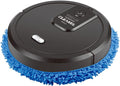 Smart Dust Auto Sweeper,Wet and Dry Mopping Sweeping Robot Auto Cleaner Floor Washing Wiping Machine,360° Full-Surround Wipe,Single Sweeping Area of 645.83ft². (Black)