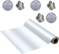Standard Aluminum Metal Crafts DIY Foil Roll 0.05 mm Thick for Art Project Crafts Foil Roll Aluminum for Crafting Art Project Painting and Embossing(11.8 inch X 32.8ft,Silver)