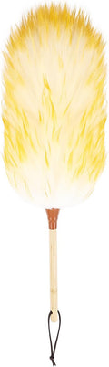 Wool Duster 20 inch Soft Natural Feather Dusters with Bamboo Handle Cleaning Supplies for Home Office Phoframe