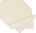 PATIKIL Glasses Cleaning Cloth 6.9" x 5.7", 6 Pcs Microfiber Eyeglasses Cleaner Cloths Soft Suede Wipe Screen for Camera Len Eyeglass Screens Phones Smart Devices, Beige