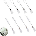 8 Pack Sewing Machine Cleaning Brushes with Nylon Bristles Double Ended Sewing Machine Cleaning Brush for Sewing and Quilting Machine Bobbin Case Spool Area Tight Space Embroidery Machine