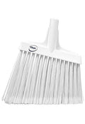 Vikan 29165 Flagged, Soft Angled Broom White