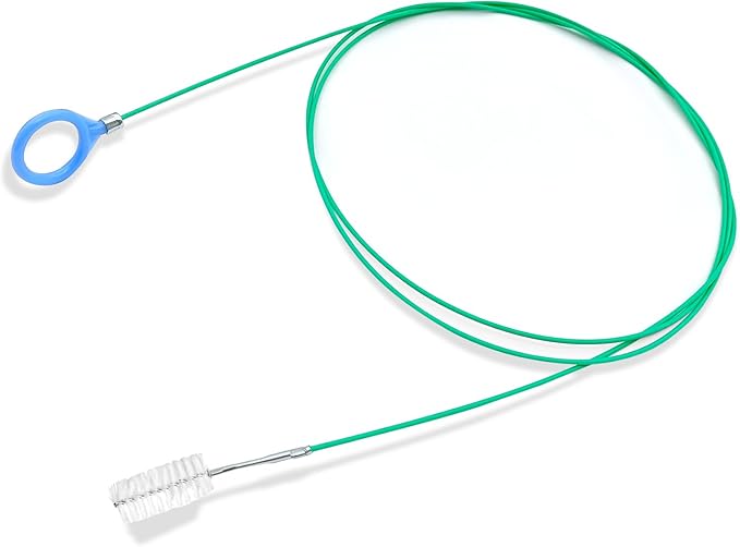 Auto Sunroof Drain Cleaning Tool, 78" Long Flexible Tube Cleaning Brush, Extra Long Tube Cleaning Brush for Slim Drain Dredge Tool for Cars Sunroof, Windshield Wiper Drain Hole, Sewer Drain Holes