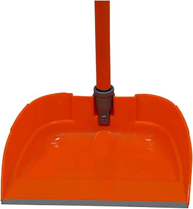 IMUSA USA Retractable Dustpan, Regular, Orange