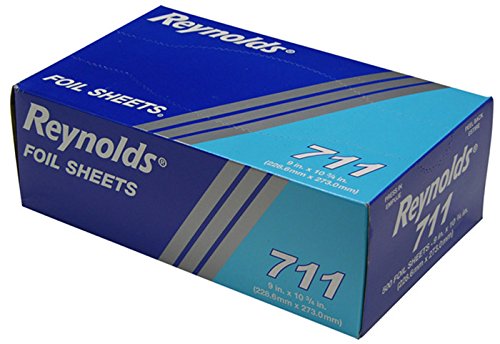 Reynolds Pop-Up Interfolded Aluminum Foil Sheets in Silver, 500/Box