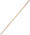 SPARTA Fiberglass Broomstick Replacement Broom Handle with Acme Threaded Tip for Industrial Cleaning Tools, Fiberglass, 60 Inches, Tan