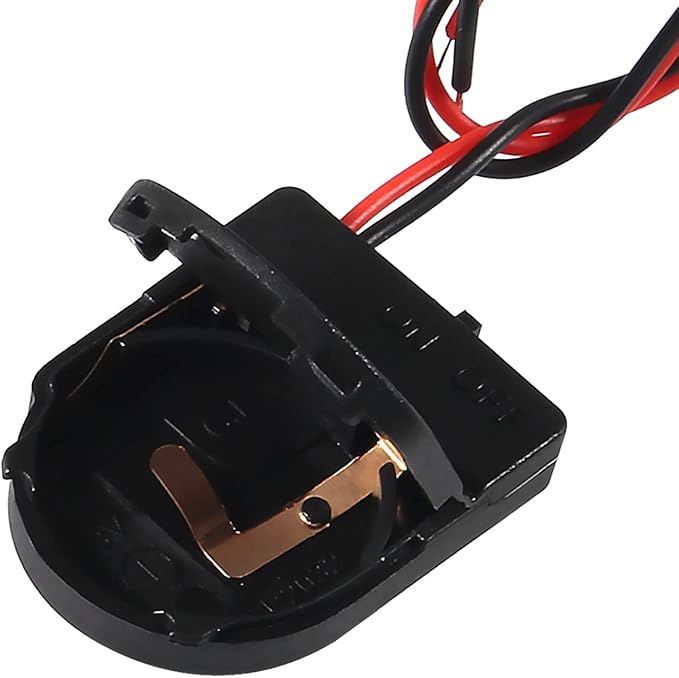 20pcs CR2032 Battery Holder Coin Cell Battery Holders 1x CR2032 Battery Holder Battery Storage Boxes Cover with On ON-Off Switch Socket Container (20pcs)