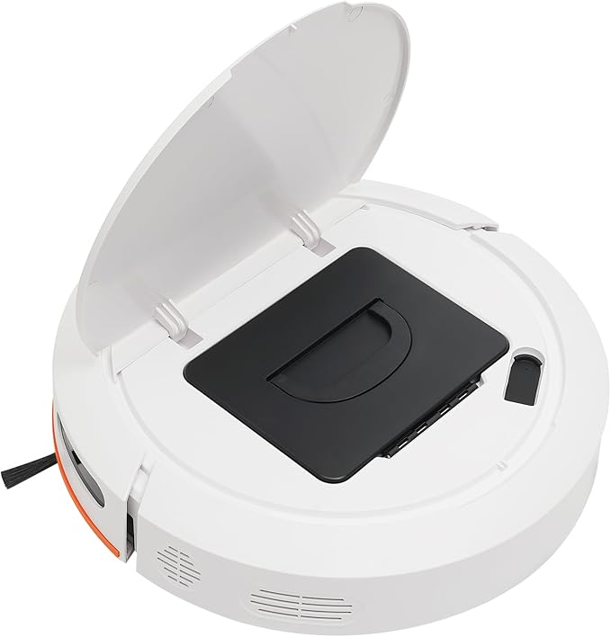 Robot Vacuum Cleaner, 3 In 1 Robot Vacuum & Mop & sweep Combo, Push Button and APP Control, Self-Charging Robotic Vacuum Cleaner, 120 Mins, Strong 2700Pa Suction, Ideal for Pet Hair and Carpet (White)