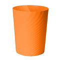 Hand Trash Can - Small Waste basketbin - 1.8 Gallon- for Office,Home,Bathroom,Kitchen - Orange