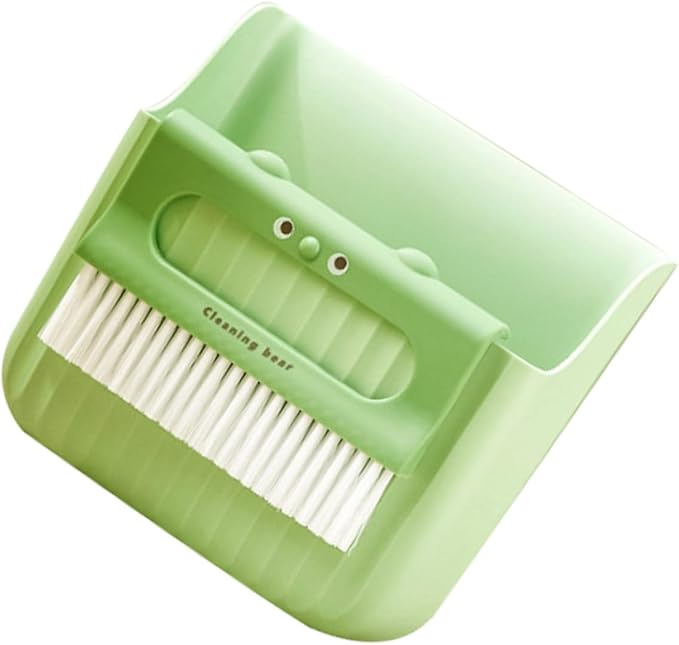 Mini Broom Set Dustpan Brush Carpet Sweeper for Desktop Outdoor Car Detailing