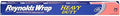 Reynolds Wrap Heavy Duty Aluminum Foil, 75 Square Feet, 4 Count (Pack of 1)