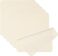 PATIKIL Glasses Cleaning Cloth 7.9" x 7.9", 6 Pcs Microfiber Eyeglasses Cleaner Cloths Soft Suede Wipe Screen for Camera Len Eyeglass Screens Phones Smart Devices, Beige