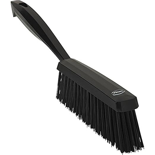 Vikan 45899 Brush,Hand,Medium,14",PP/PBT,Black