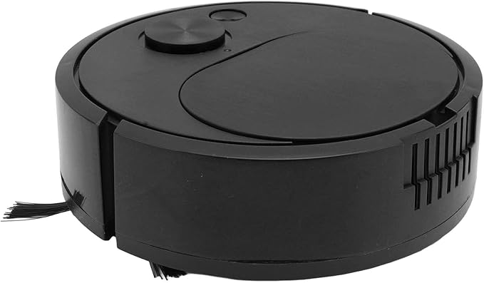 Pwshymi Robot Vacuum Cleaner Multifunctional USB Charging Mini Smart Sweeping Robot for Wooden Flooring Tile Carpet(Black) Shark Vacuum Upright Vacuums Roboticvacuumcleaner Cordl