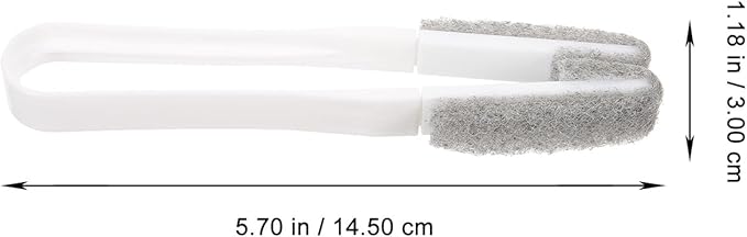 minkissy Window Shutter Brush with 6 Detachable Heads, Compact Air Conditioner Vent Cleaner, Small Blinds Cleaning Brush for Household and Car Use