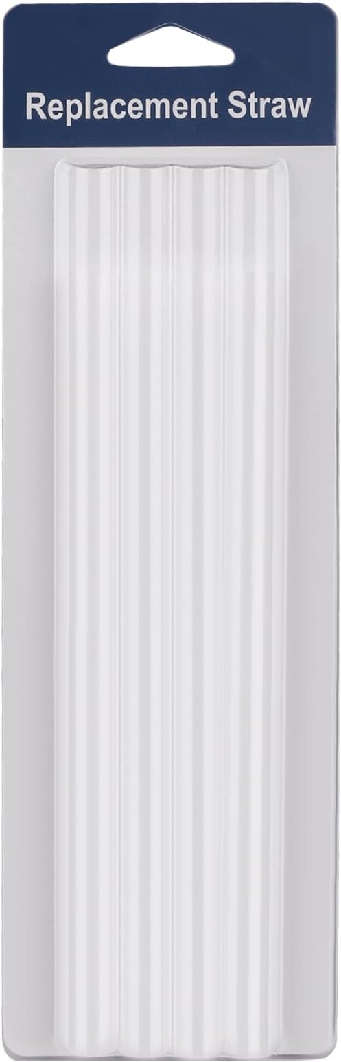 CampTek Straws Replacement Compatible with CamelBak eddy+ Water Bottle, 4 BPA-FREE Straws and 1 Straw Cleaning Brush（25oz/32oz）