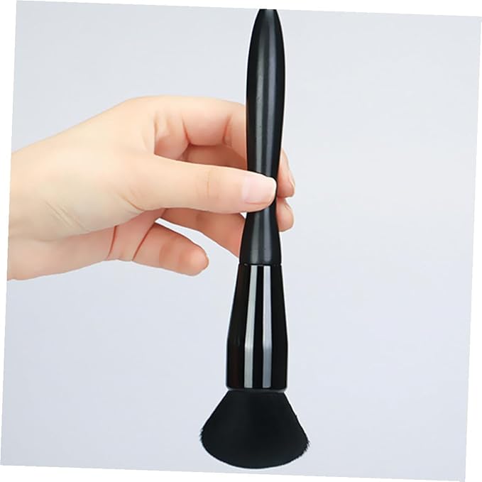 PRETYZOOM Car Detailing Brush Air Vent Cleaning Brush Soft Bristle for Dust Removal Black and White Suitable for Car Air Conditioner and Dashboard Cleaning