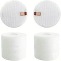 R101AE R101 RV1001AE Filter Replacement 3.74" High Compatible with Shark IQ Robot R101AE RV1001AE UR1005AE Vacuum Self-Empty Base, Foam & Felt Filter Set for Pet Hair, Dirt, Dust