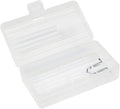 Fielect 18670 18650 CR123A 17670 Battery Storage Case Holder Organizer Box Transparent