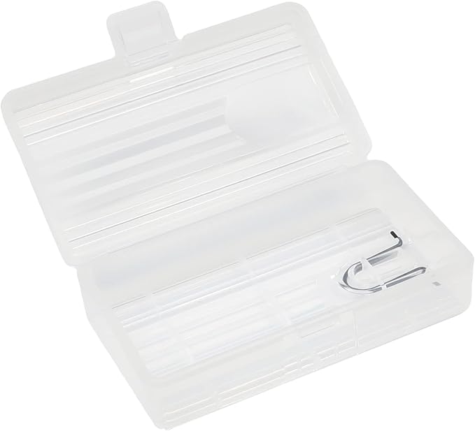 Fielect 18670 18650 CR123A 17670 Battery Storage Case Holder Organizer Box Transparent