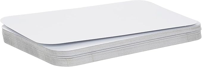 PARTY BARGAINS 2.25 lb Aluminum Pans with Board Lids, 20 Pack – 8 x 6 in Disposable Foil Roasting & Steam Table Pans for Catering, Takeout, Meal Prep, Oven Safe up to 240°C