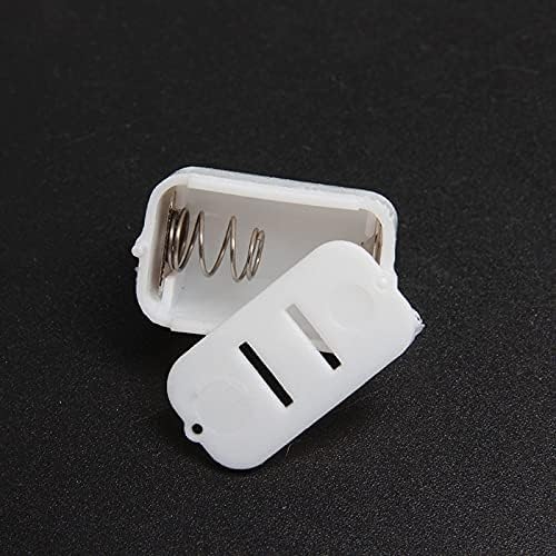 Acxico 10Pcs AG13 LR44 Toy Battery Storage Box Button Case Holder Organizer Supplies